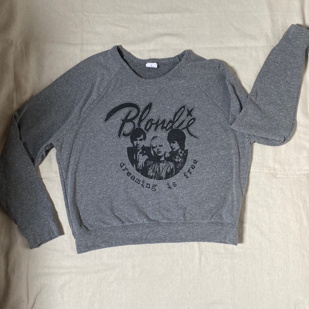 Grey Blondie sweatshirt